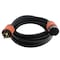 Ac Works SOOW; Cold Weather Extension Cord, 10 AWG, Indoor/Outdoor, 10/4, 1 Outlets, L15-30R, Black, Rubber L1530PR-100 - alternate 1